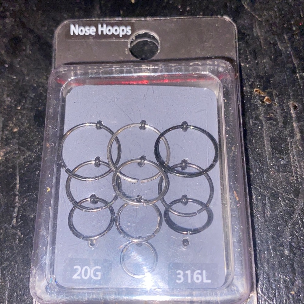 Nose rings!